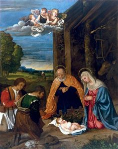 Tiziano, The Adoration of the Shepherds