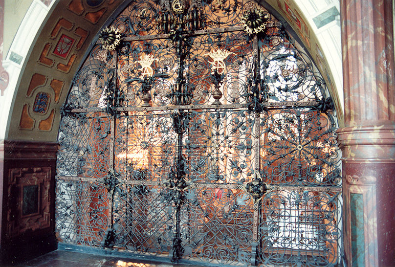 Cathedral iron gate