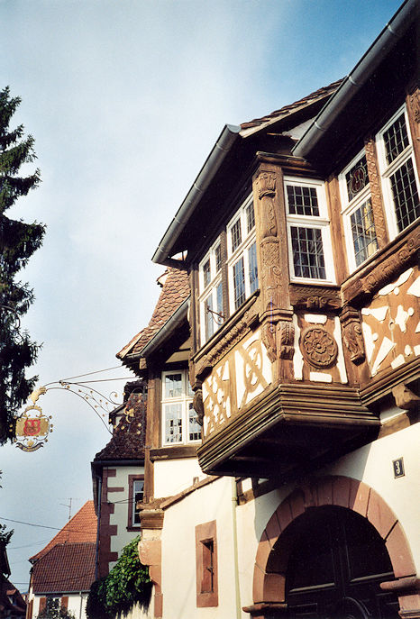Half-timbered house Rue du Musée