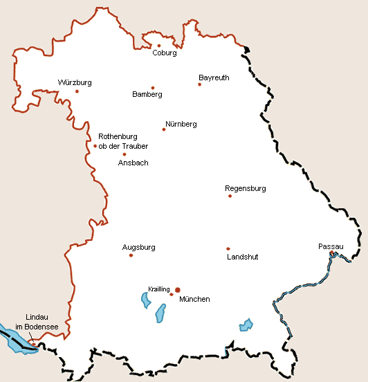 Bayern Map
