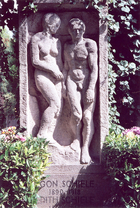 Egon Schiele's grave