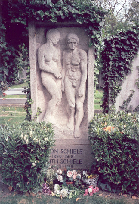 Egon Schiele's grave