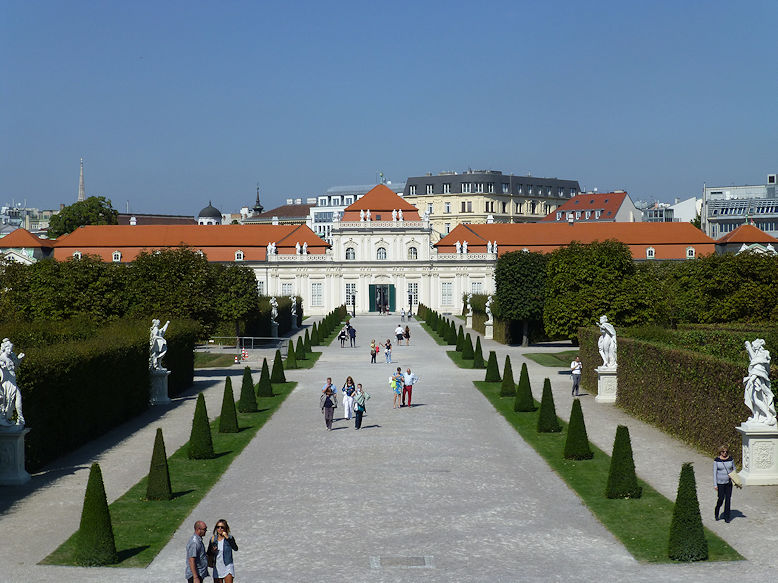 Unteres Belvedere & gardens