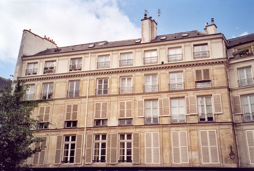 Façades, Rue de Seine