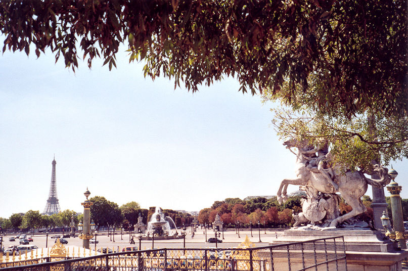 Tuileries, Place de la Concorde & Tour Eiffel