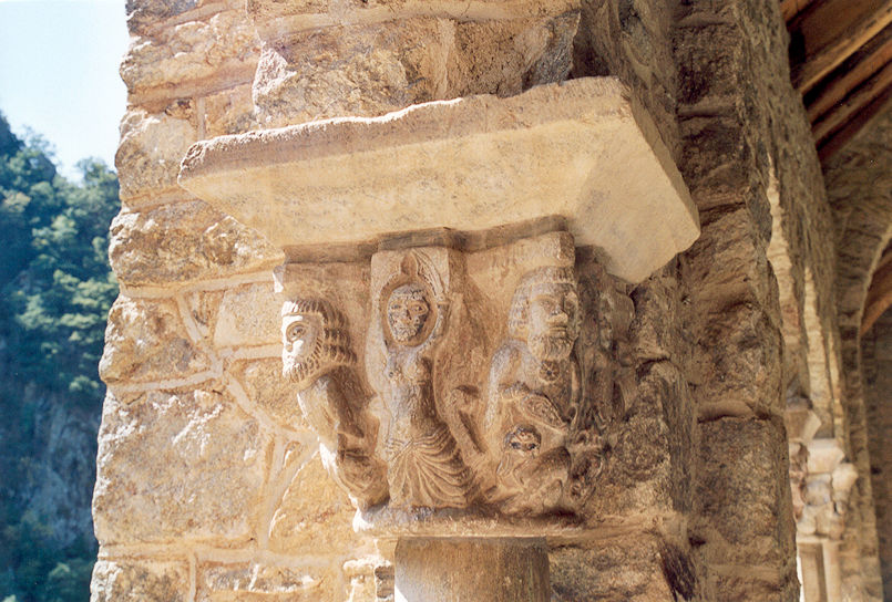 Abbey cloister capital