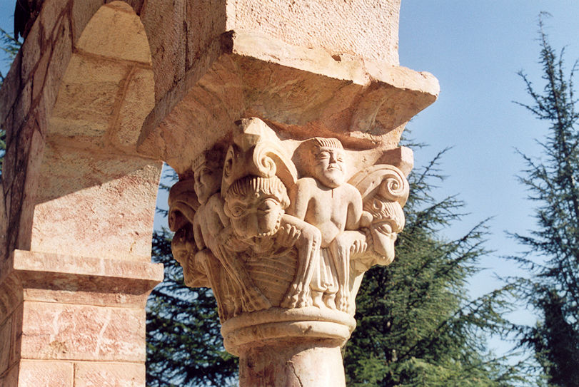 Abbey cloister Capital