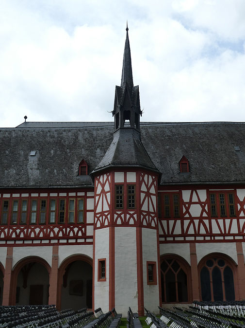 Abbey, cloister