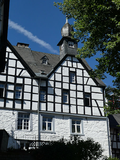 Historic houses on Kirchstraße