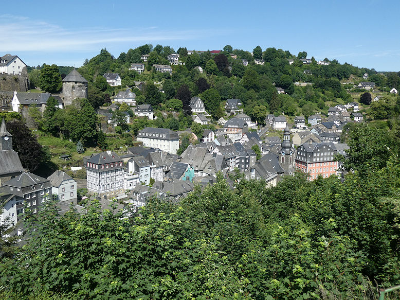 Town and Castle viewed from Kierberg