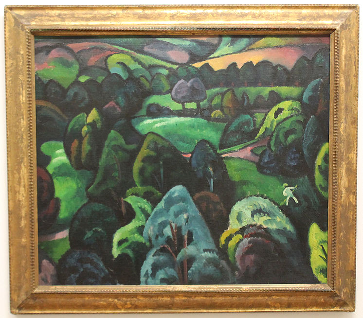 Adolf Erbslöh painting