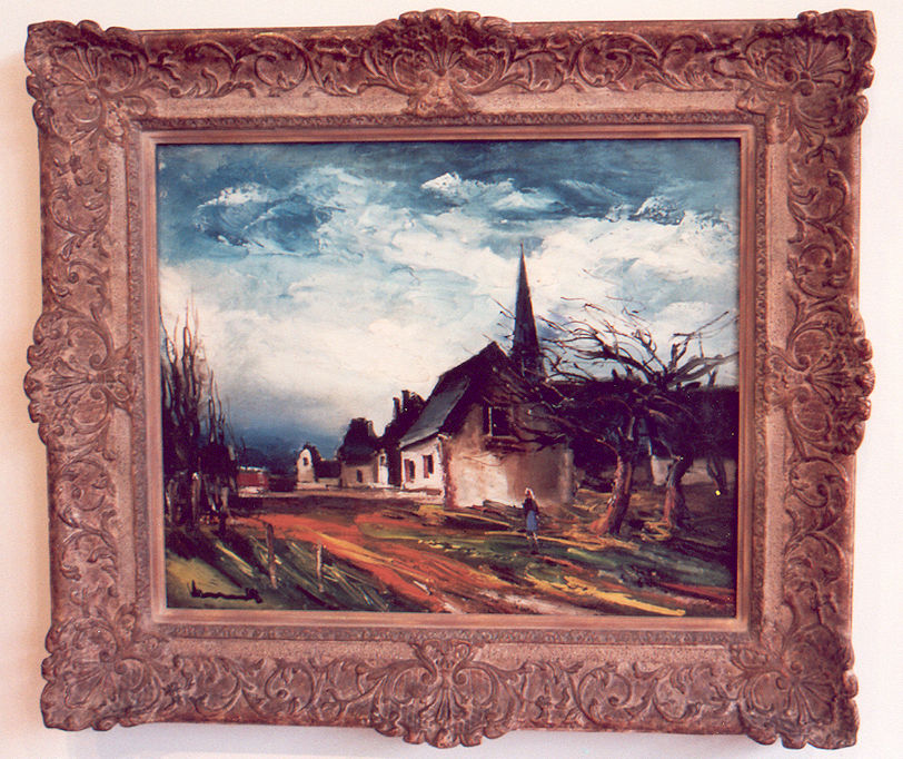 Maurice de Vlaminck painting