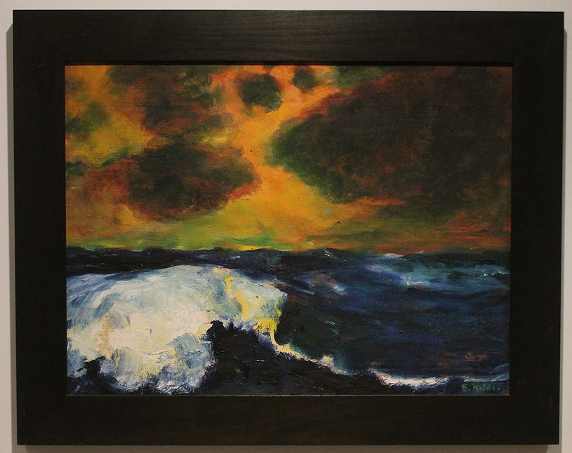 An Emil Nolde painting