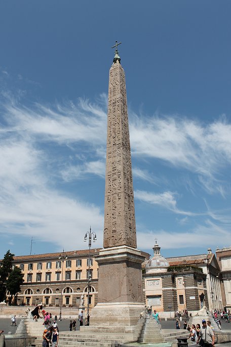 Piazza del Popolo Obelisco Flaminio