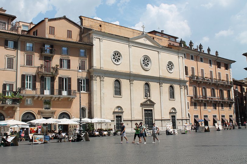 Piazza Navona Chiesa di Nostra Signora del Sacro Cuore