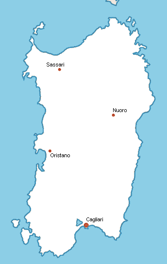 Sardegna Map