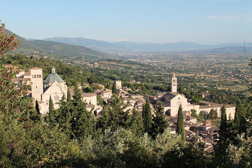 Panoramic view from Rocca Maggiore