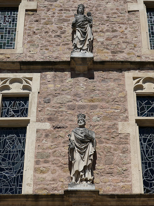 Dënzelt, façade detail