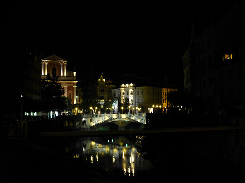 Tromostovje & Frančiškanska cerkev