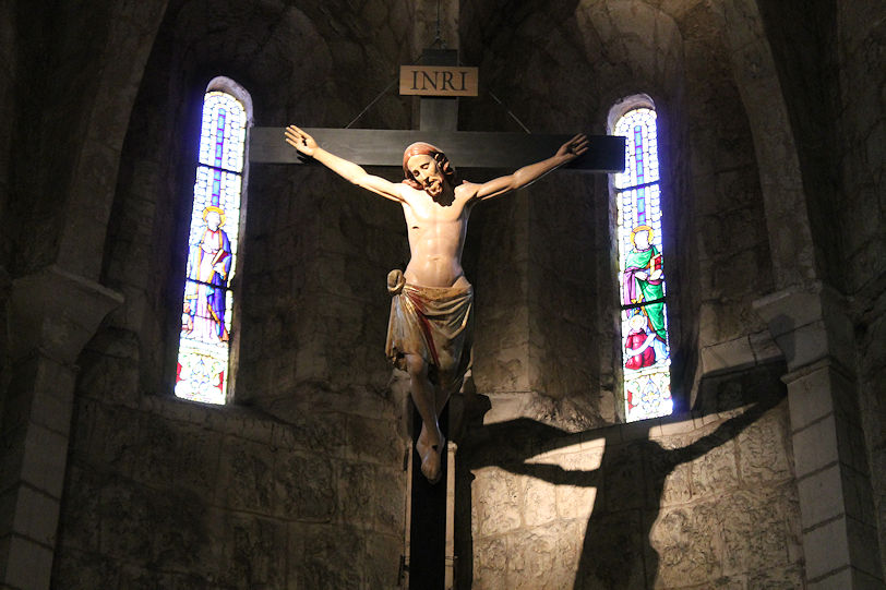 Iglesia de San Miguel Christ on the Cross statue