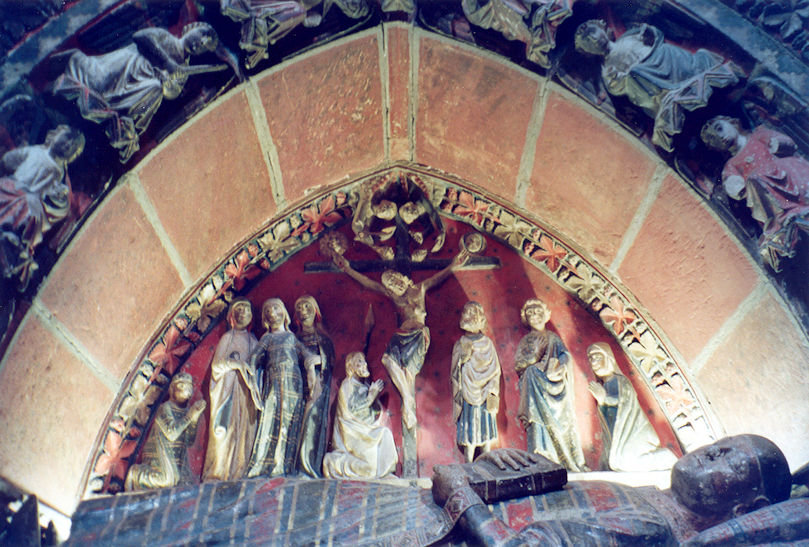 Gothic tomb in Catedral Vieja