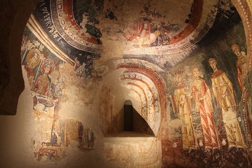 Sant Quirze de Pedret fresco