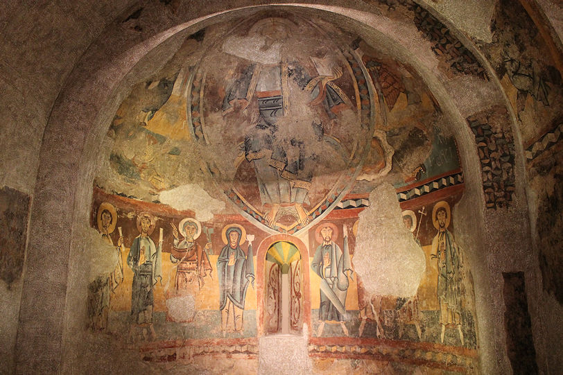 Santa Maria de Ginestarre fresco