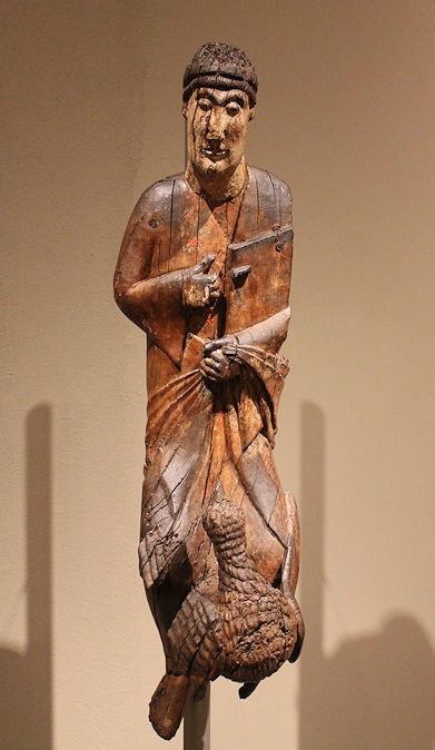 Saint John sculpture