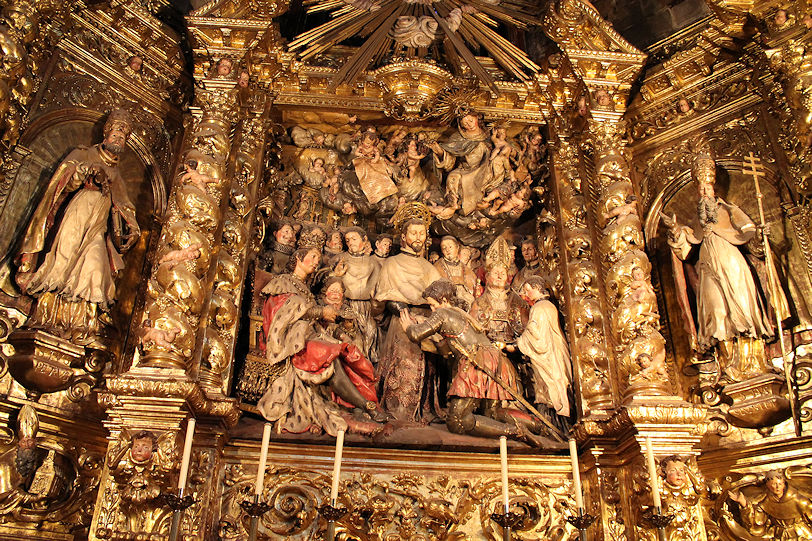 Catedral de la Santa Creu i Santa Eulàlia altarpiece