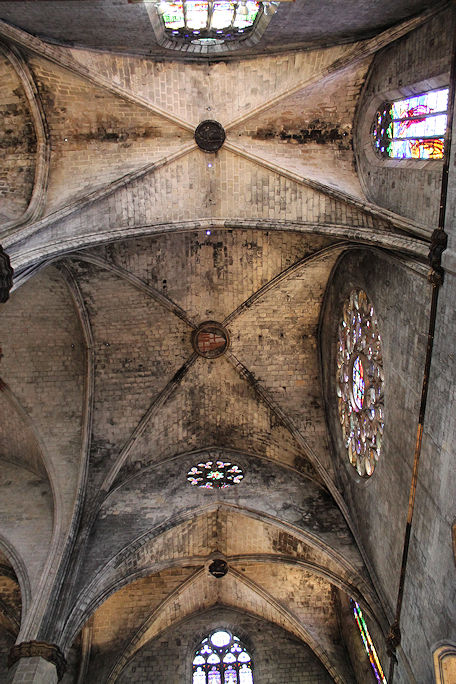 Basílica de Santa Maria del Mar vaults