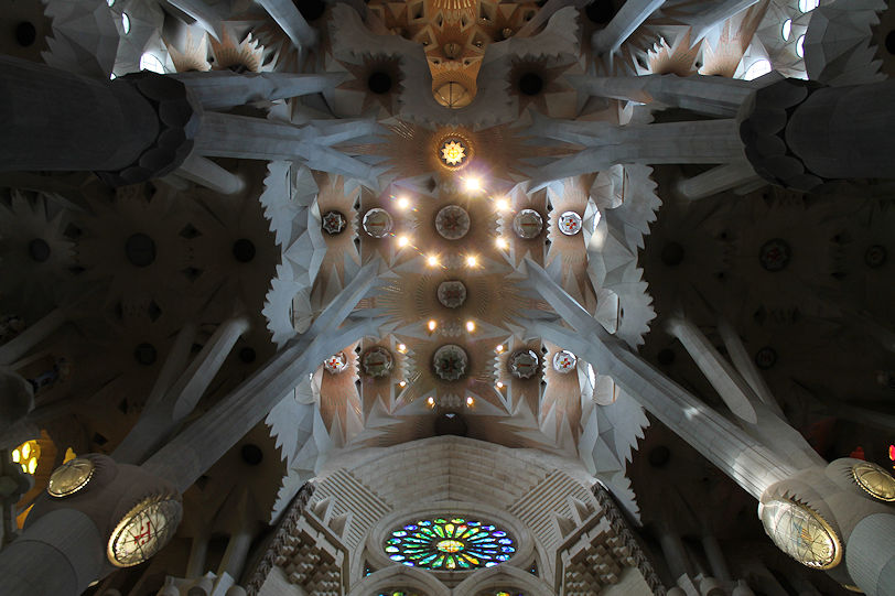 La Sagrada Família vaults