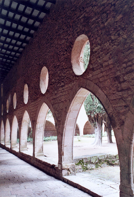 Monastery cloister