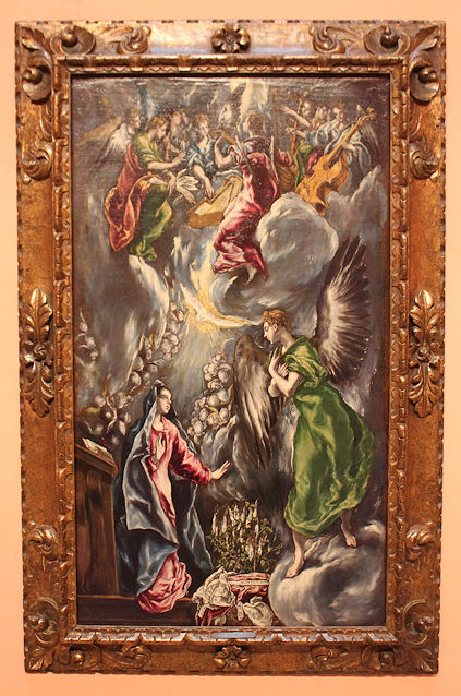 El Greco Annunciation painting