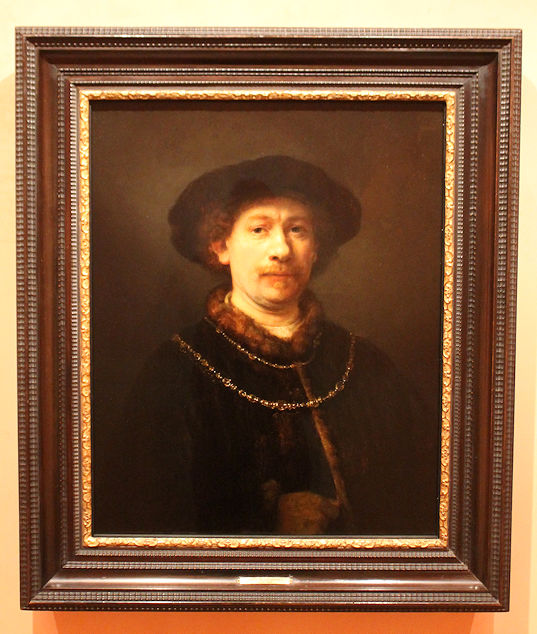 Rembrandt van Rijn self-portrait