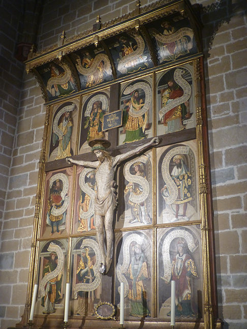 Catedral de Santa María la Real Christ reredos