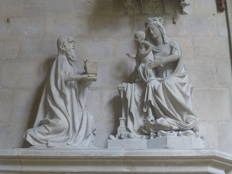 Catedral de Santa María la Real cloister Adoration of the Magi