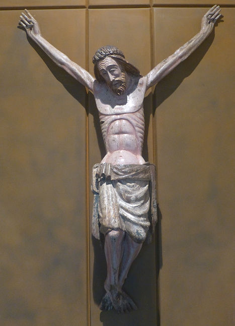 Gothic Christ from Ermita Santa Fe de Ezcaniz