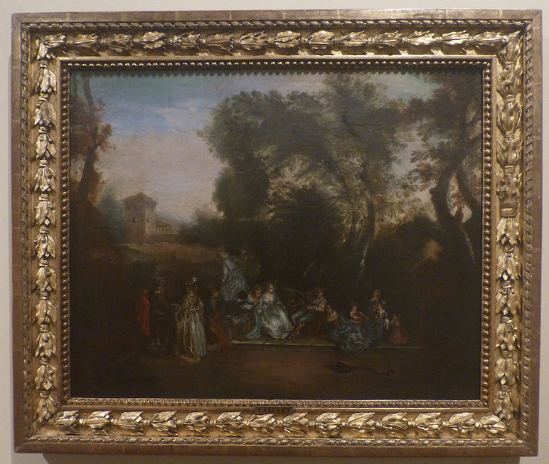 Nicolas Lancret painting
