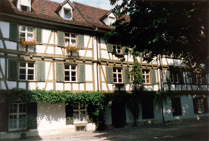 Half-timbered houses Münsterplatz