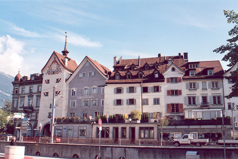 Plessurquai with Obertor