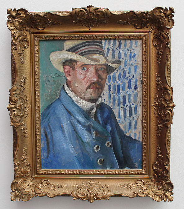 Lovis Corinth self-portrait