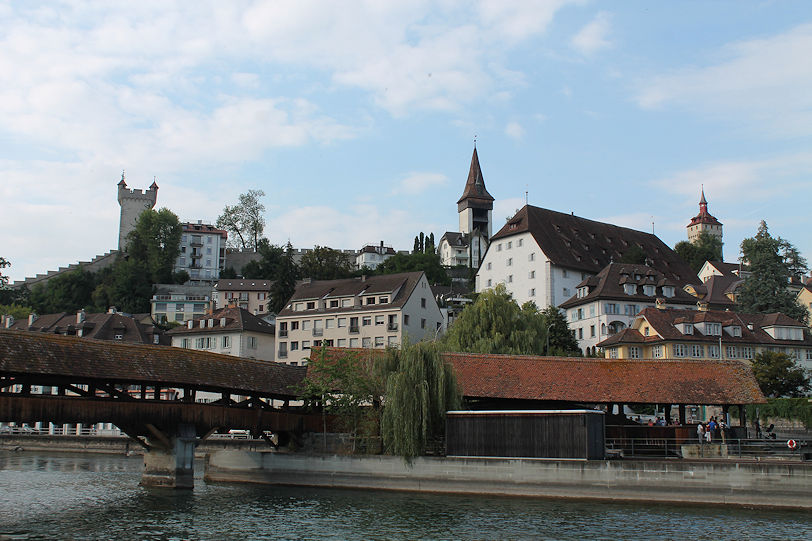 Reuss, Spreuerbrücke & Museggmauer
