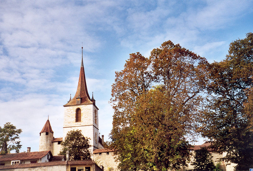 Town walls & Church