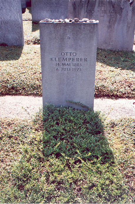Otto Klemperer's grave