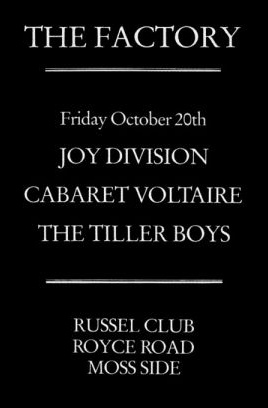 Factory Poster by Peter Saville