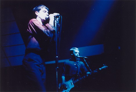 Ian Curtis & Peter Hook