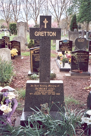 Rob's grave
