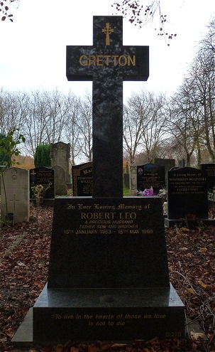 Rob's grave