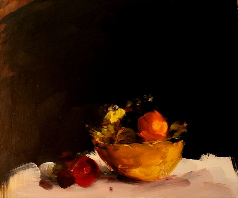 Fruits jatte orange