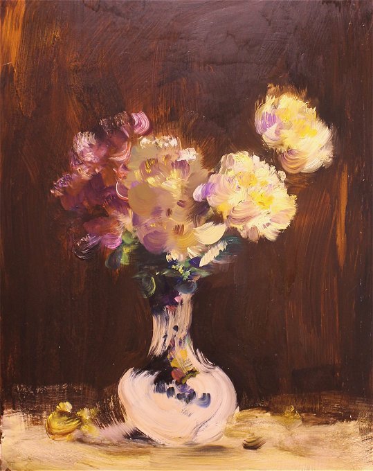 Pivoines aiguière